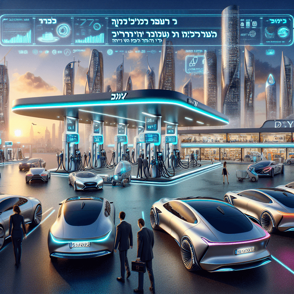 מתקנים חכמים לתדלוק מכוניות בעסקים, כולל דיגיטציה וחדשנות טכנולוגית.